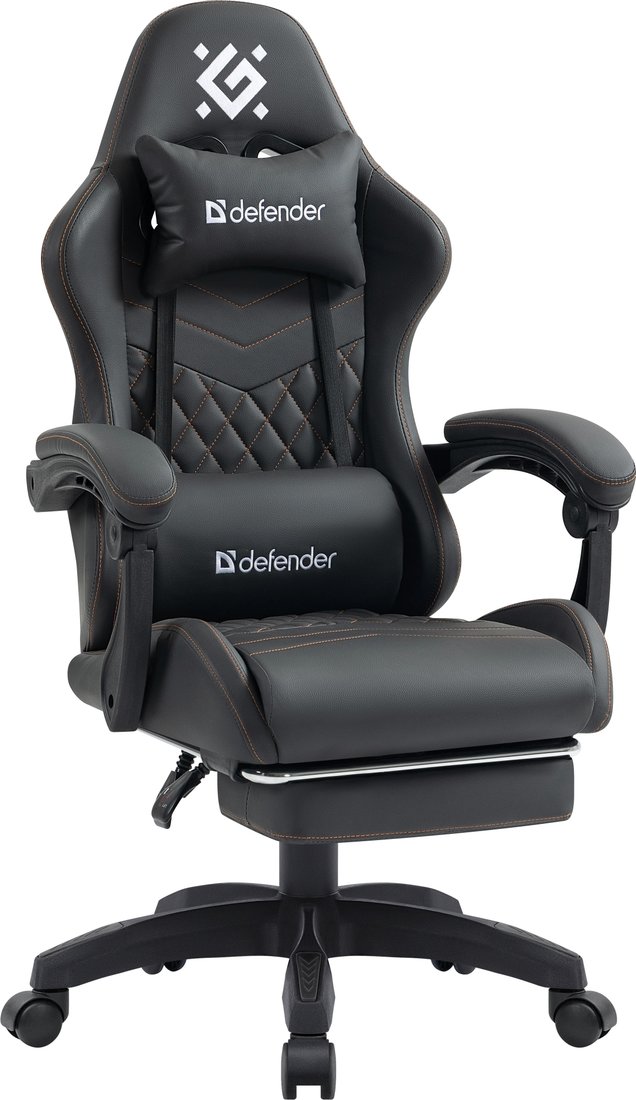 

Игровое (геймерское) кресло Defender Linn (темно-серый)