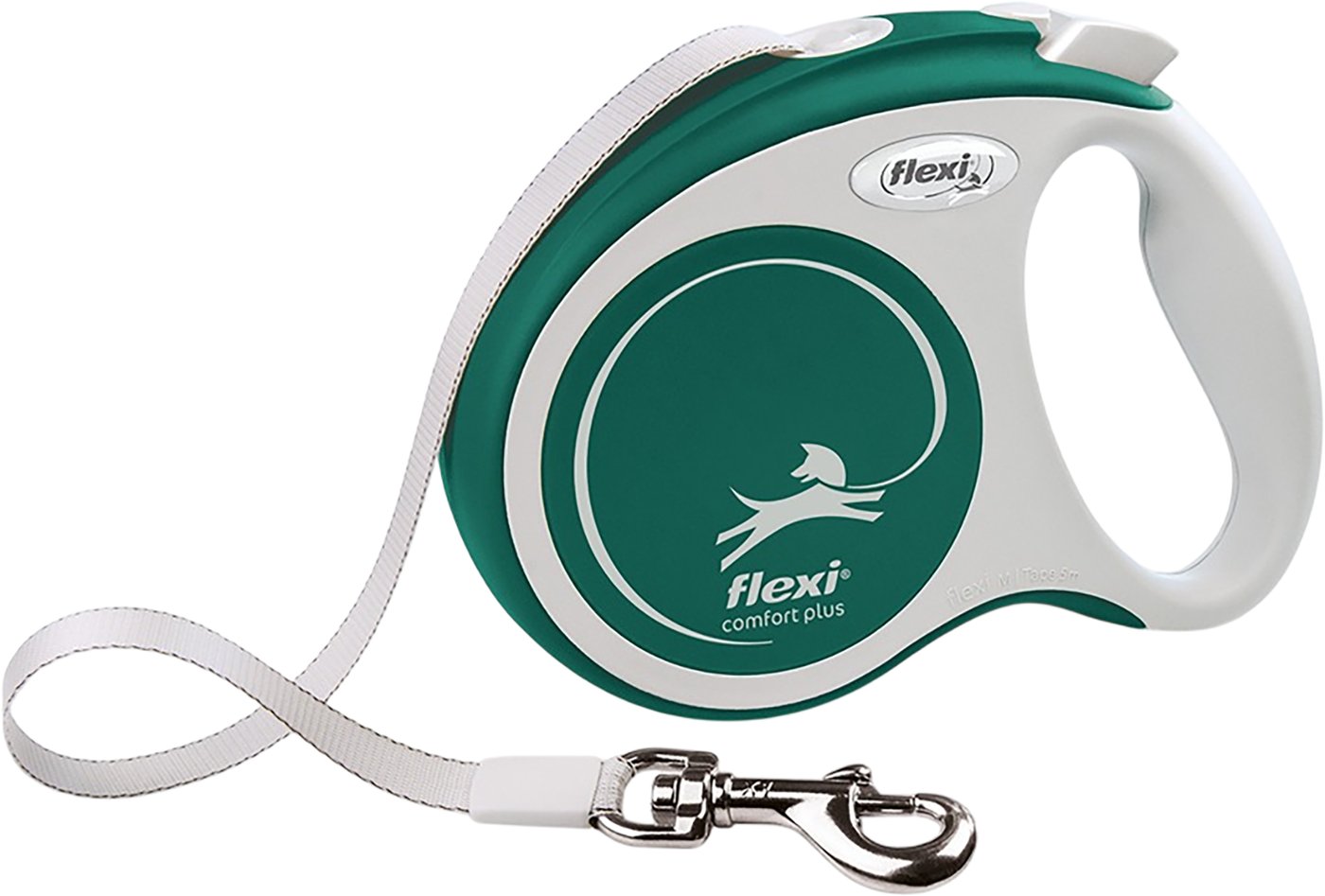 Поводок-рулетка Flexi Comfort Plus Tape (L, 8м, Green)