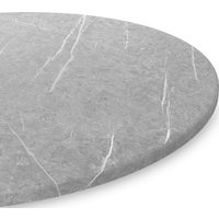 Кухонный стол Sheffilton SHT-TU30/TT 90 МДФ (белый/серый мрамор)