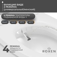 Унитаз приставной Roxen Smart Turbo 670300-02