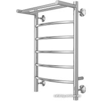 Полотенцесушитель TERMINUS Классик П6 400x650 с полкой нп электро (хром)
