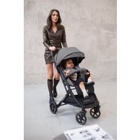 Коляска прогулочная «книга» Amarobaby Airy (серый)