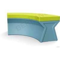 Скамейка Berkano X-seat Arc 230_019_20 (бирюзовый/зеленый)