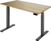 Ergo Desk Pro 1360x800x36 мм (дуб натуральный/черный)