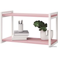 Полка MLK Лило 600x360 (белый/пепельная роза)