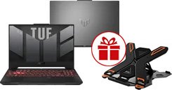 

Игровой ноутбук ASUS TUF Gaming A17 2023 FA707NVR-HX010 + подставка ICE COOREL E5 (черный)