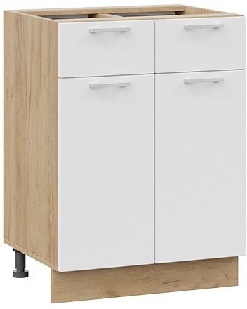 

Шкаф напольный Трия Габриэлла 1Н6Я1 (дуб крафт золотой/сноу)