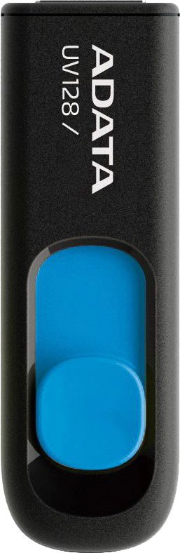 

USB Flash ADATA DashDrive UV128 128GB (черный/синий)