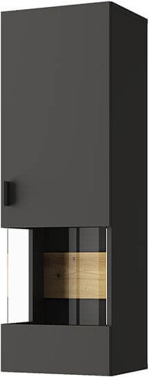 

Шкаф распашной Anrex Dylan 1V (графит/дуб артисан)