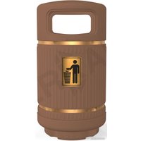 Уличная урна Berkano 040_041_36 (brown)