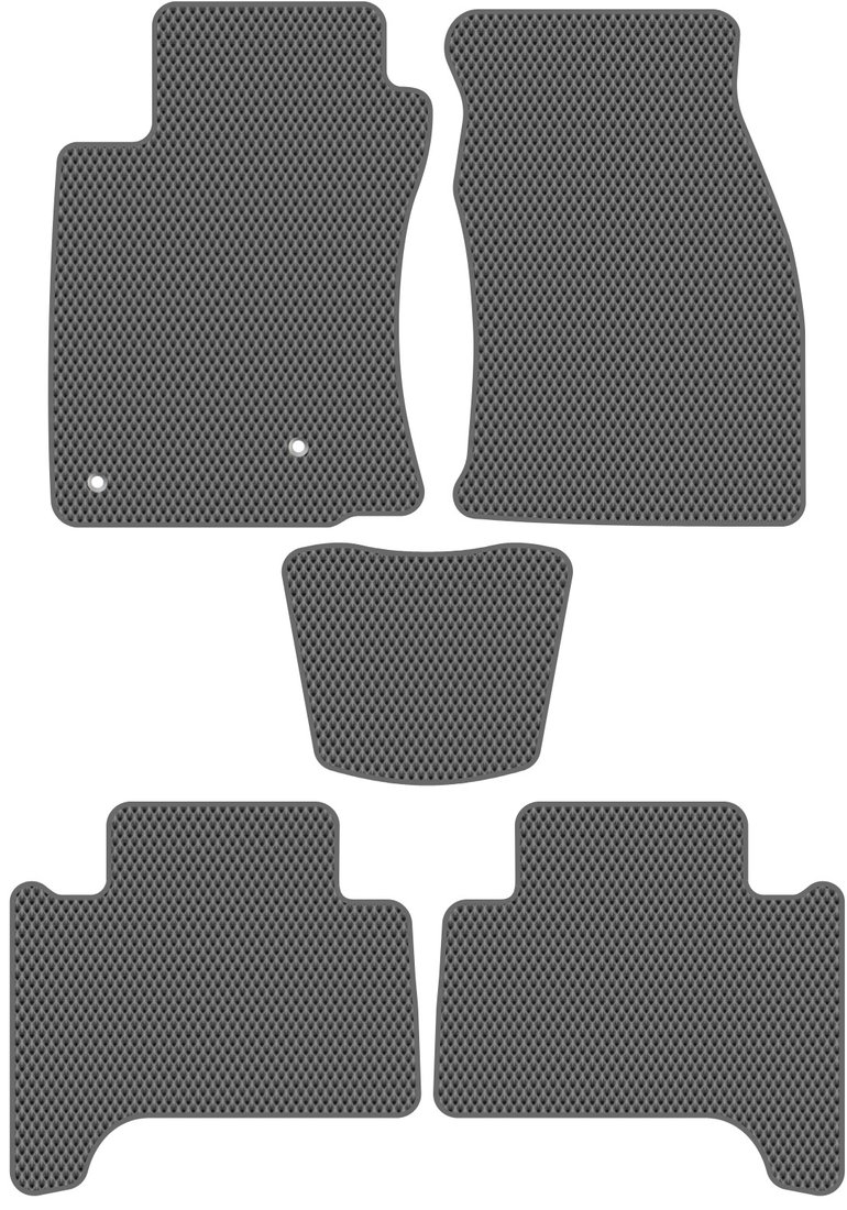 

Комплект ковриков для авто Alicosta Lexus GX470 (suv / j120) 2002 - 2009 (серый, ромб)