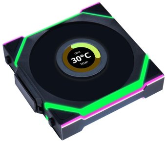 Вентилятор для корпуса Lian Li Uni Fan SL 120 Wireless LCD Reverse G99.12RSLLCD1W1B.R0