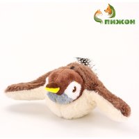 Игрушка для кошек Sima-Land Воробей 10915864 (коричневый)