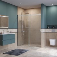 Душевая дверь BelBagno SOFT_CLOSE-2-BF-1-150-C-Cr