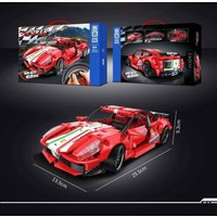 Конструктор Zhe Gao DZ7014 Гоночный автомобиль Ferrari 488