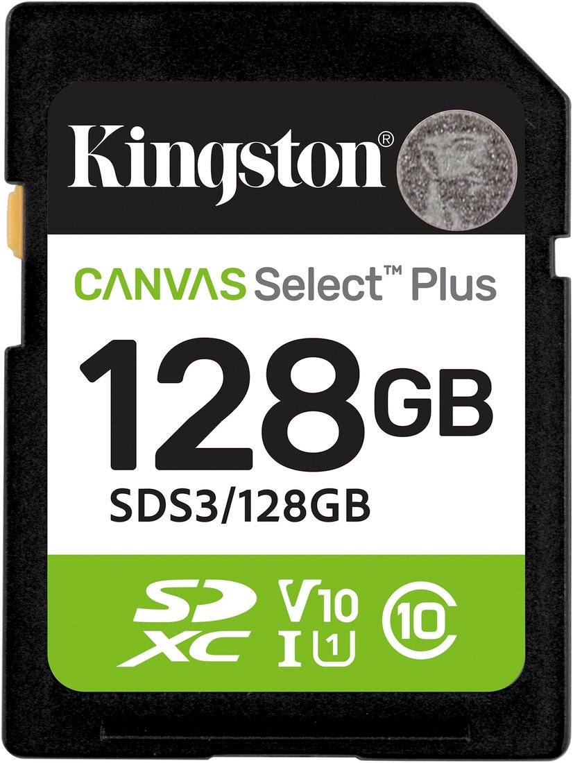 

Карта памяти Kingston Canvas Select Plus SDXC 128GB SDS3/128GB