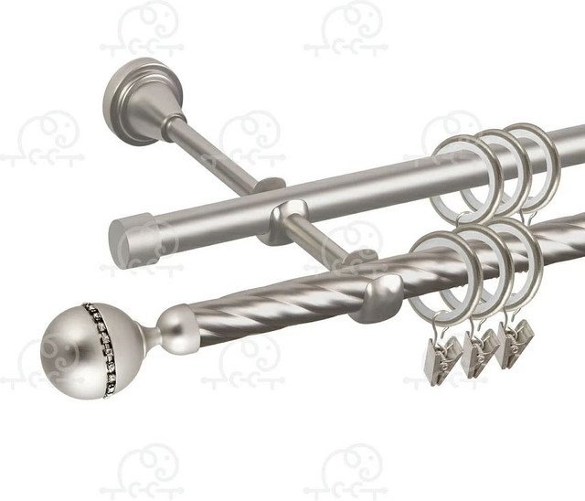 

Карниз для штор АС ФОРОС Баваро D16Г/16Г с простым кольцом (2 м, антик)