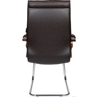 Офисный стул Norden Боттичелли CF P2338B-L0828 (темно-коричневая кожа)