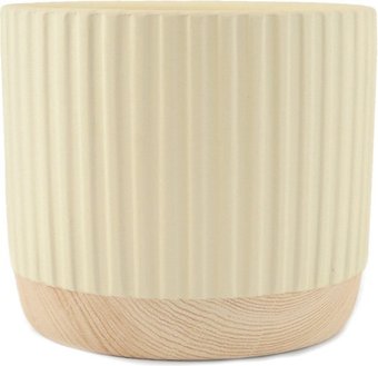 Кашпо Mandarin Decor Фиренце P18C23103B-12milk (молочный)