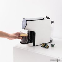 Капсульная кофеварка Scishare Capsule Coffee Machine 2 S1102 (с переходником на евровилку, белый)