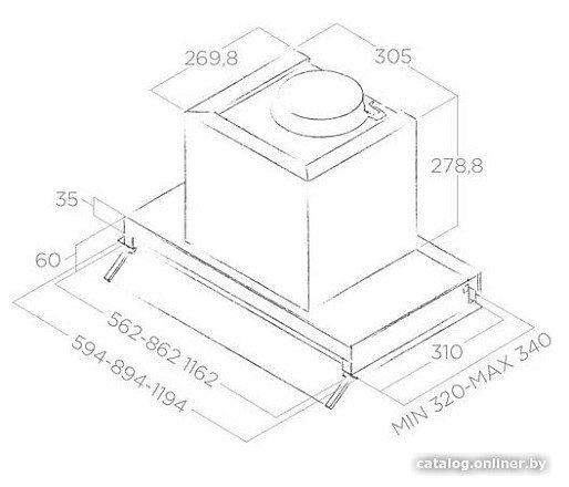 Короб Elica KIT0141458