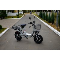 Электровелосипед AVM E-Alfa Fat (серый)