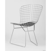 Стул Stool Group Bertoia (хром/черная подушка)