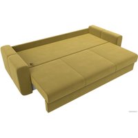 Диван Лига диванов Лига-031 121263 (микровельвет желтый)