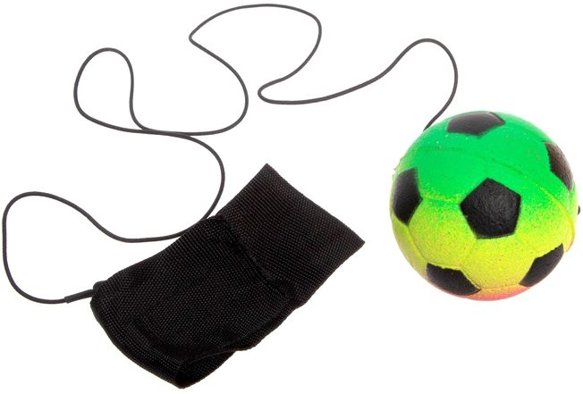 

Детский мяч Sima-Land Попрыгун на резинке 6 см 3479541