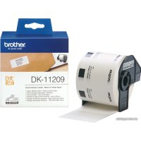 Самоклеящаяся термобумага Brother DK11209 (29x62 мм, 800 шт)