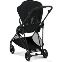 Коляска прогулочная «книга» Cybex New Melio Carbon (moon black)