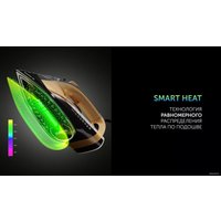 Утюг Polaris PIR 2860AK 3m (черный/оранжевый)