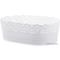 Сухарница Idea Ажур М1190 (белый)