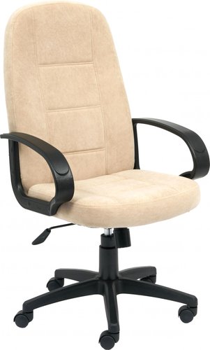 Офисное кресло TetChair СН-747 флок (бежевый)