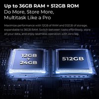 Телефон Oukitel WP100 12GB/512GB (черный/серебристый)