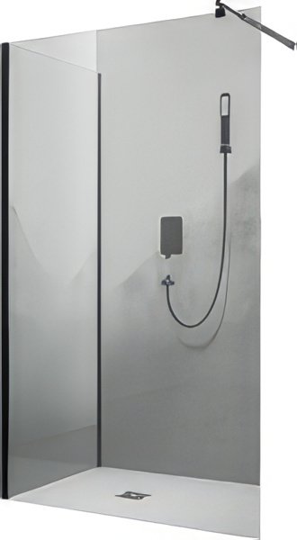 

Душевой уголок RGW WA-005-1B 100x110 (черный/прозрачное стекло)