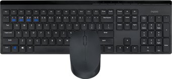 Офисный набор Rapoo 8110M (черный)