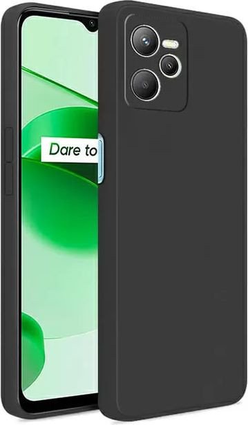 

Чехол для телефона KST Soft-touch для Realme C35 (черный)