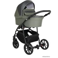 Универсальная коляска Pituso Nino (2 в 1, 3016 olive/antracyt)