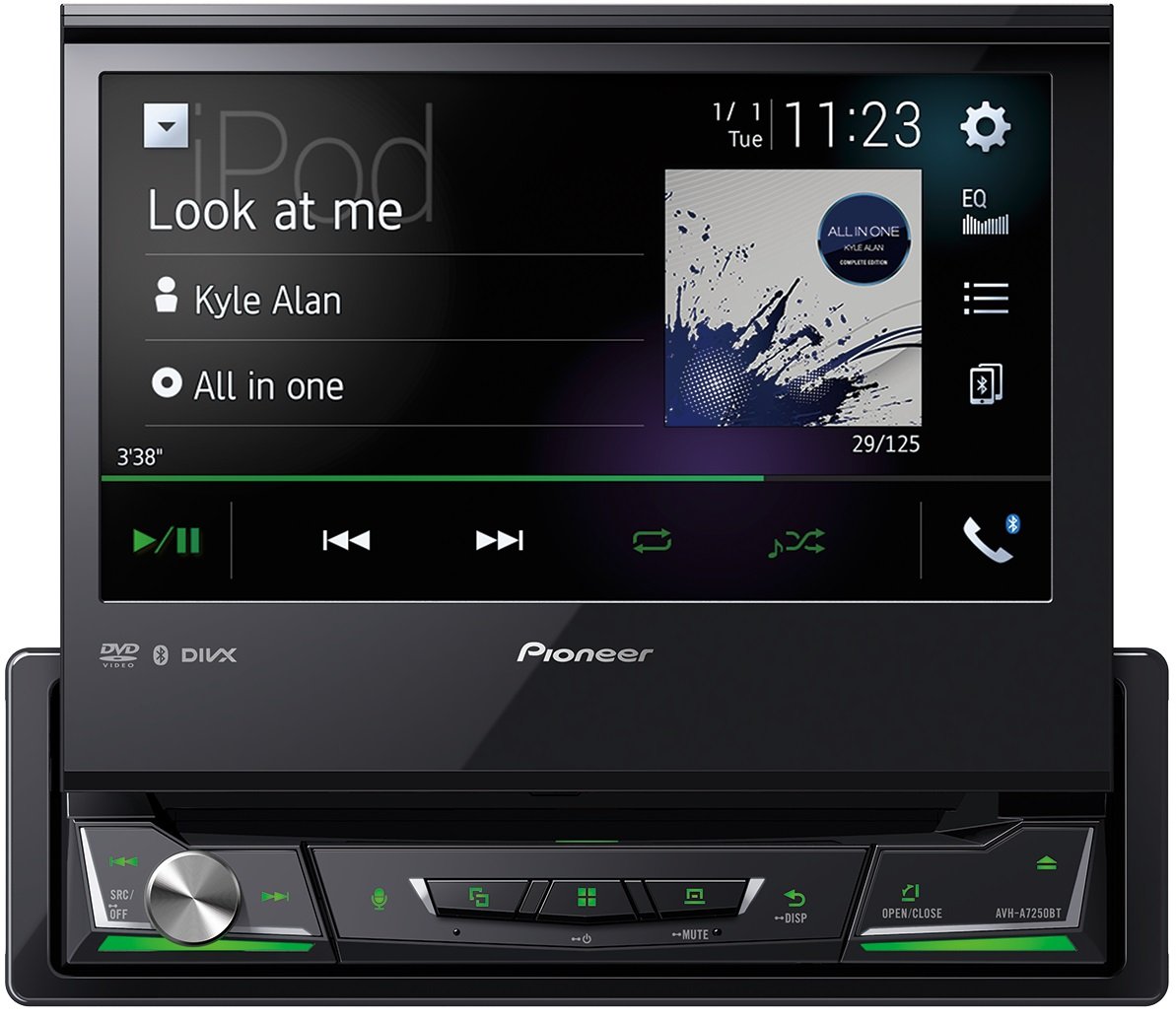 

СD/DVD-магнитола Pioneer AVH-A7250BT