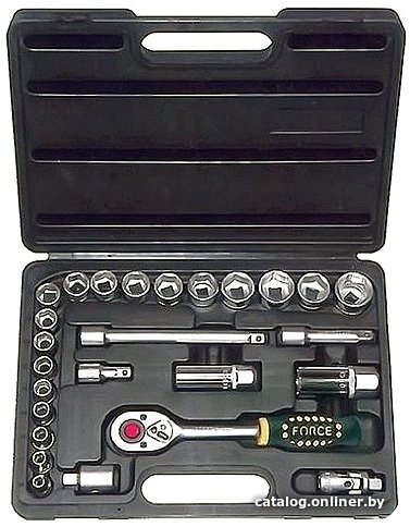 Набор трещотка с головками Force 3261 (26 предметов)
