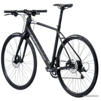 Велосипед Merida Speeder 200 M/L 2020 (матовый черный/серебристый)