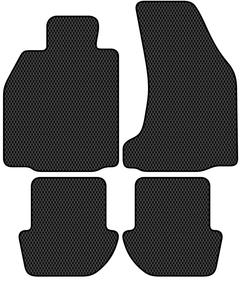 

Комплект ковриков для авто Alicosta Porsche 911 (Carrera 997) 2004 - 2014 (черный, ромб)