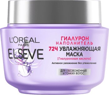 

Маска L'Oreal Elseve Гиалурон Наполнитель Увлажняющая 300 мл