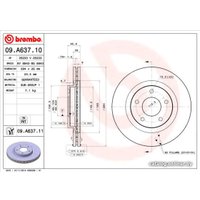  Brembo 09A63711