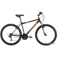 Велосипед Black One Onix р.20 2022 (черный/серый/оранжевый)