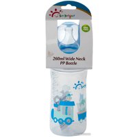 Бутылочка для кормления Sun Delight С широким горлышком 31497 (260 мл, синий)