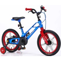 Детский велосипед Nialanti Magic 16 MD 2025 (синий, с комплектом защиты)