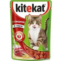 Пресервы Kitekat с говядиной в соусе 28x85 г