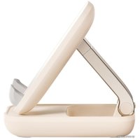 Подставка Baseus Seashell Series Phone Stand (с зеркалом, бежевый)